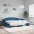 Sofá cama nido terciopelo azul 90x200