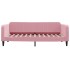 Sofá cama nido terciopelo rosa 100x200