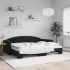 Sofá cama nido terciopelo negro 80x200