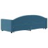 Sofá cama nido terciopelo azul 80x200