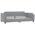 Sofá cama nido con colchón tela gris claro 80x200