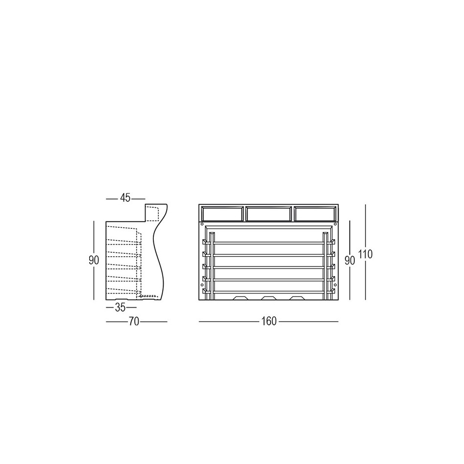 Barra de Bar Bartolomeo Recta