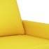 Sillón de tela amarillo claro 60