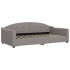 Sofá cama nido con cajones tela gris taupe 100x200