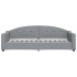 Sofá cama nido con cajones tela gris claro 90x190