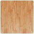 Tablero de mesa cuadrada madera roble marrón claro 80x80x4