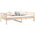 Sofá cama sin colchón madera maciza de pino 80x200