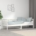 Sofá cama madera maciza de pino blanco 80x200