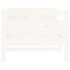 Sofá cama madera maciza de pino blanco 80x200