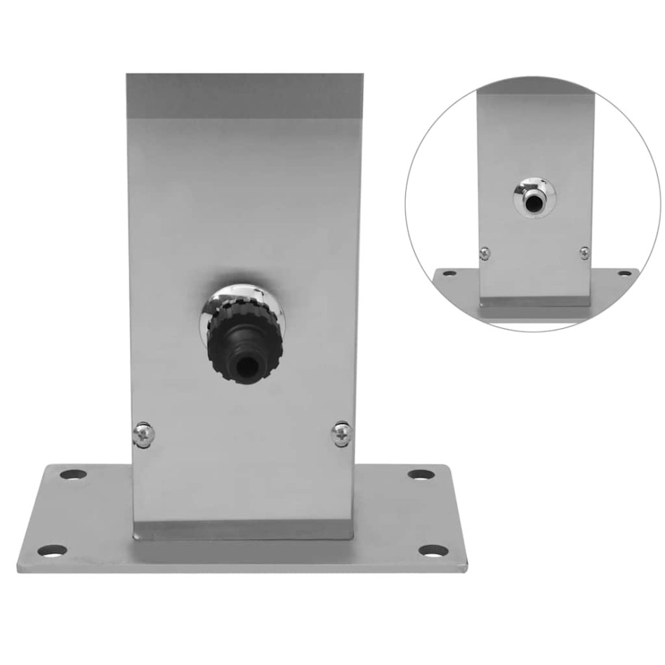 Ducha de exterior de acero inoxidable