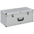 Cajas de almacenamiento 2 unidades aluminio