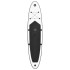 Tabla de paddle surf inflable con vela negro y