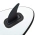Tabla de paddle surf inflable con vela negro y