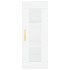 Aparador alto madera contrachapada blanco 34,5x34x180