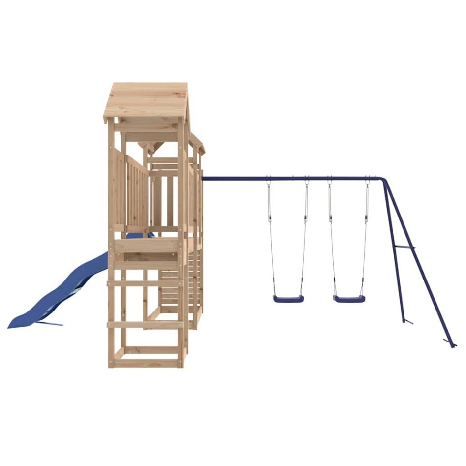 Parque infantil de exterior madera maciza de