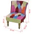 Sillones de estilo francés 2 unidades tela retales