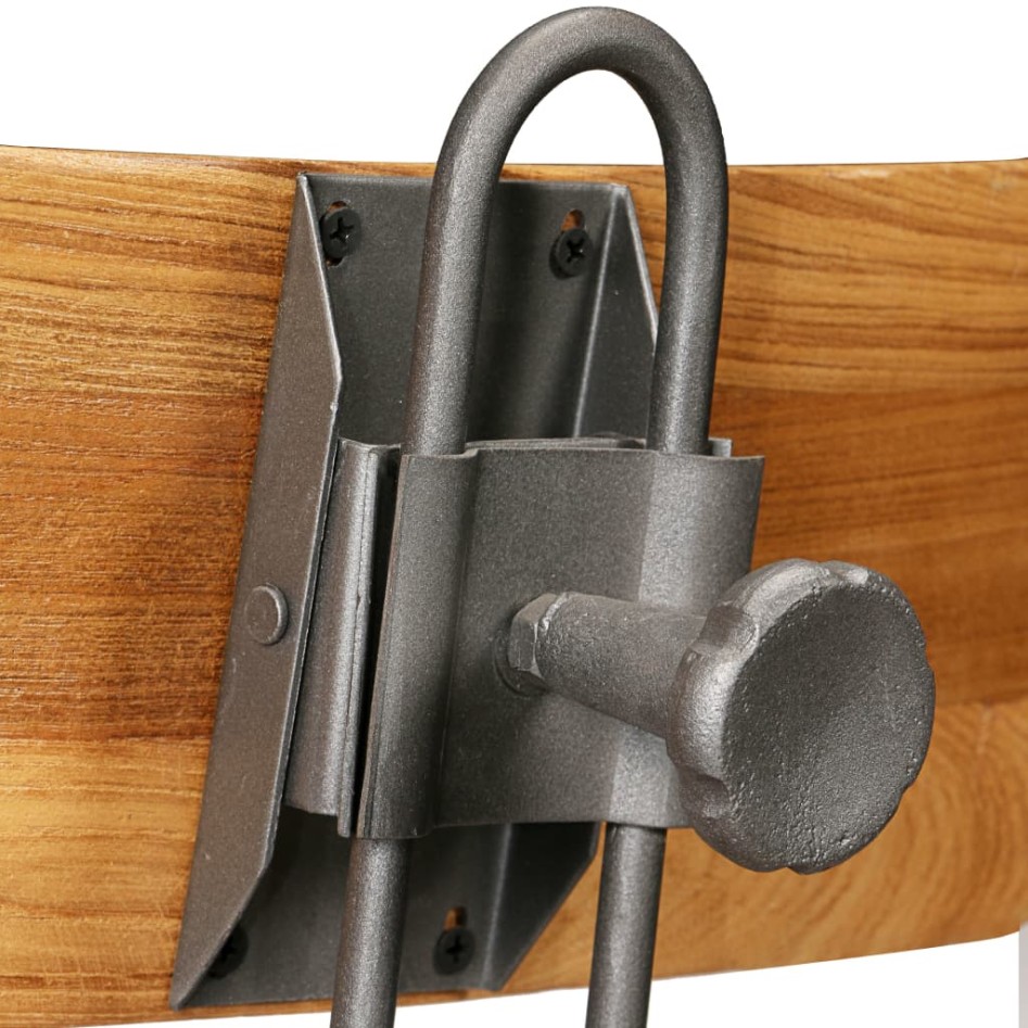 Taburetes de cocina 2 unidades madera maciza de teca