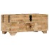 Mesa de centro de madera maciza de mango 80x40x35