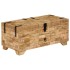 Mesa de centro de madera maciza de mango 80x40x35