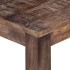Mesa de centro madera maciza de mango 50x50x35