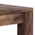 Mesa de centro madera maciza de mango 50x50x35