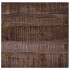 Mesa de centro madera maciza de mango 50x50x35