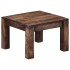 Mesa de centro madera maciza de mango 50x50x35