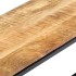 Banco de comedor madera maciza de mango en bruto 120