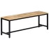Banco de comedor madera maciza de mango en bruto 120