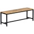 Banco de comedor madera maciza de mango en bruto 120