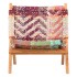 Silla chindi plegable de tela