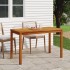 Mesa de jardín madera maciza de acacia 110x55x67