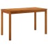 Mesa de jardín madera maciza de acacia 110x55x67