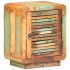 Mesita de noche de madera maciza reciclada 40x30x50