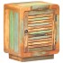 Mesita de noche de madera maciza reciclada 40x30x50
