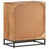 Aparador de madera maciza de acacia 60x35x70