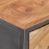 Mesa consola de madera maciza de acacia 110x35x75