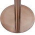 Pata de mesa de bistró acero inoxidable dorado Ø45x107