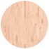 Tablero redondo de madera maciza de haya Ø80x4