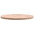 Tablero redondo de madera maciza de haya Ø80x4