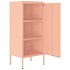 Armario de almacenamiento acero rosa 42,5x35x101,5