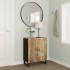 Aparador de madera maciza reciclada 60x33x75