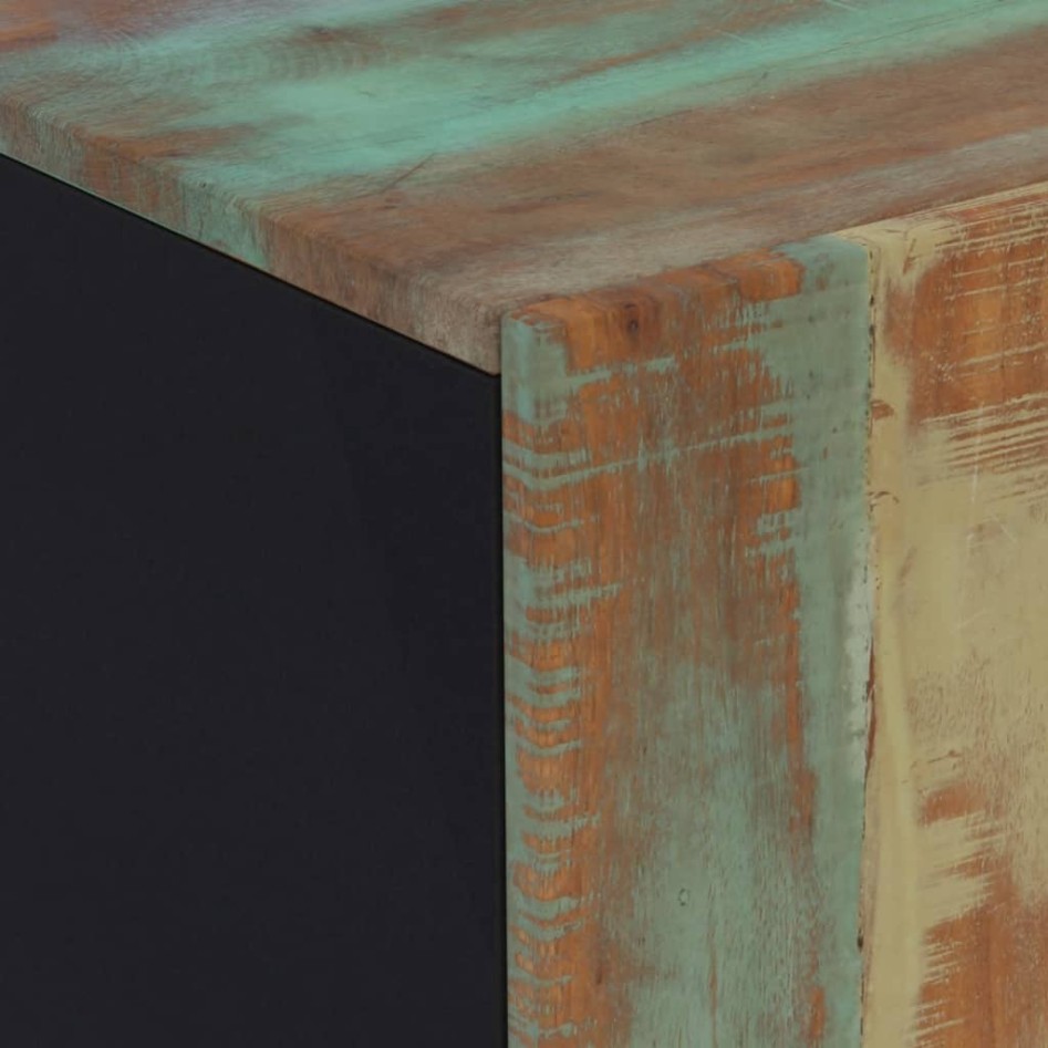 Aparador de madera maciza reciclada 60x33x75