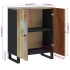 Aparador de madera maciza reciclada 60x33x75