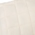 Manta con peso tela color crema claro 220x235 cm 15