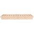 Estructura de cama individual LED sin colchón madera