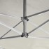 Carpa plegable profesional de aluminio crema 4,5x3