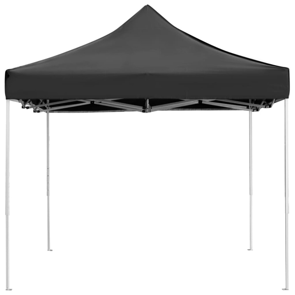 Carpa plegable profesional de aluminio gris antracita 4,5x3
