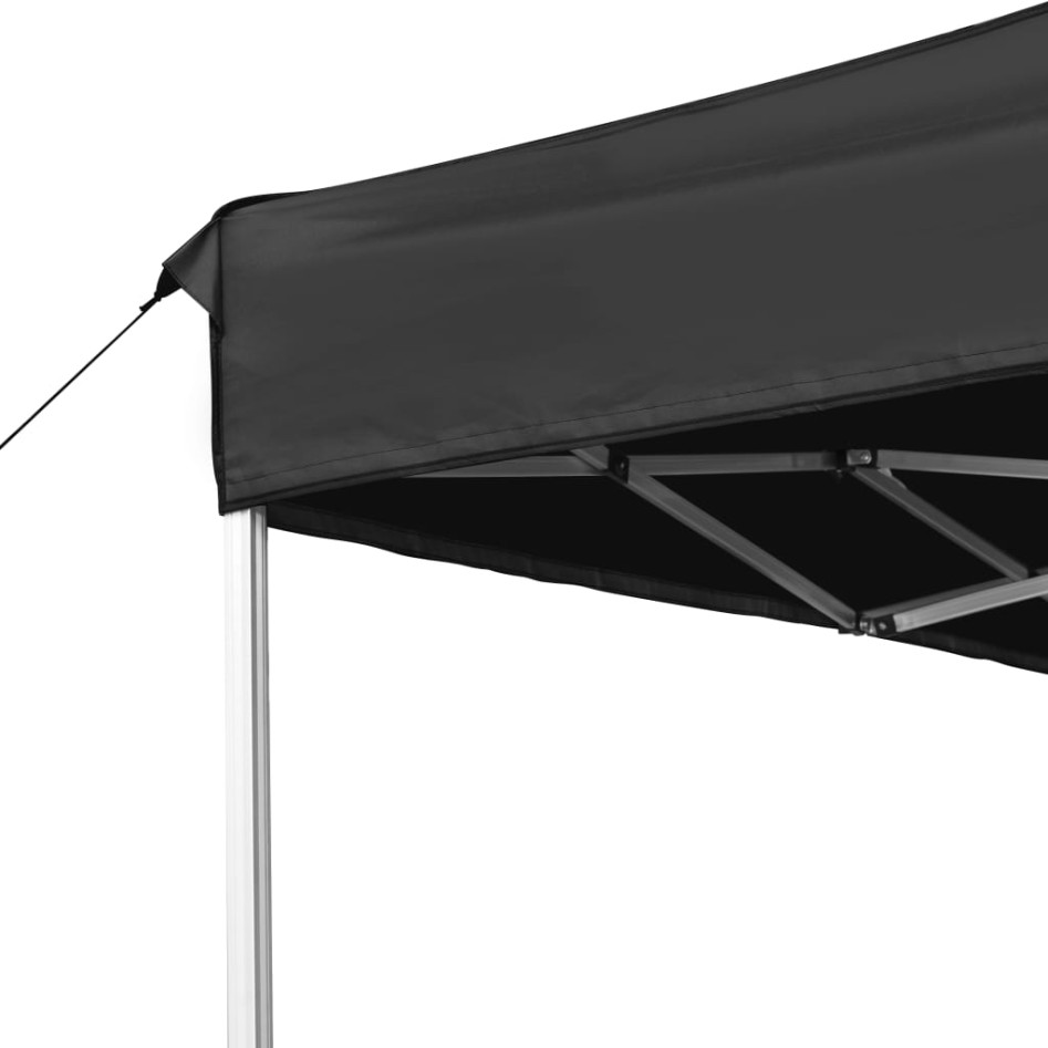 Carpa plegable profesional de aluminio gris antracita 4,5x3