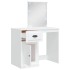 Tocador con luces LED blanco 90x42x132,5